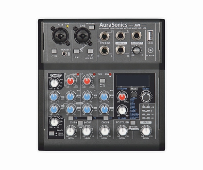 AuraSonics K4 компактный микшерный пульт в Карачаево-Черкесии