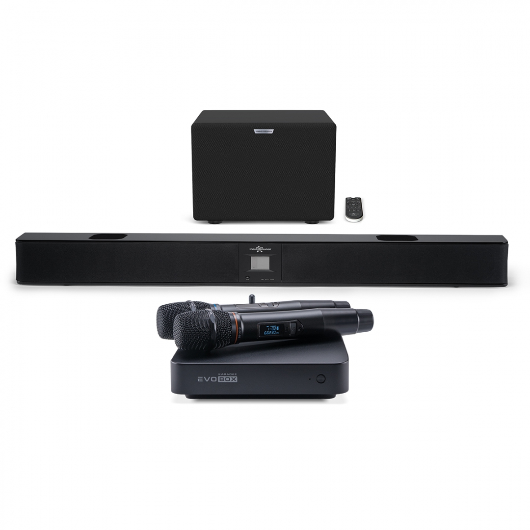караоке-комплект EVOBOX Plus + EvoSound Bar (саундбар с караоке) в Карачаево-Черкесии