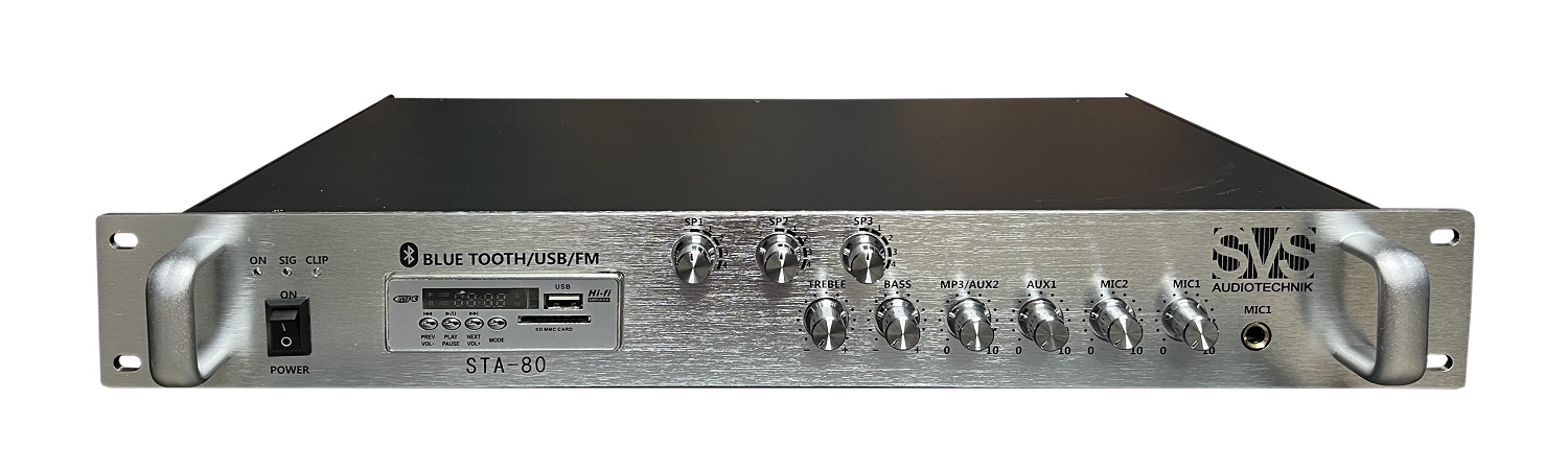 SVS Audiotechnik STA-80 Микшер-усилитель для систем Public Address в Карачаево-Черкесии