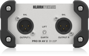 Klark Teknik DI 22P пассивный стерео директ-бокс в Карачаево-Черкесии
