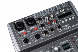 SVS Audiotechnik mixers AM-4 DSP Аналоговый микшерный пульт, 4-канала в Карачаево-Черкесии